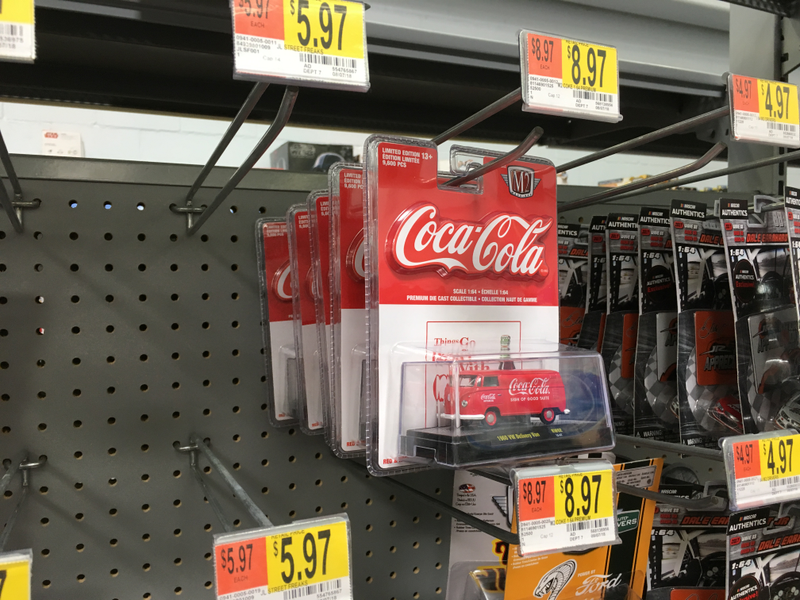 Regular boxed M2's are $5.47...these Coke liveries are $8.97!